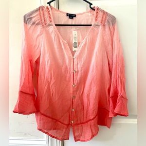 Never Worn Pastel Belk Blouse